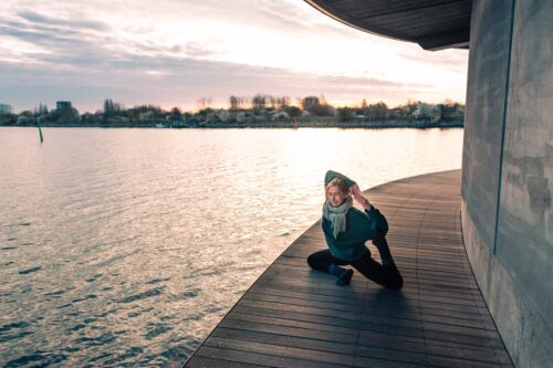 Word of the year 2020 is consistency with yoga, meditation, and showing up.