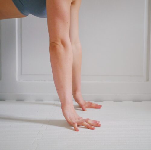 Wrist push-up strengthen wrists for yoga and to assess if you're ready for handstands