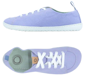 Purple lavendar mukishoes sneakers made sustainably and from natural materials discount code: CAMI10 for 10% off